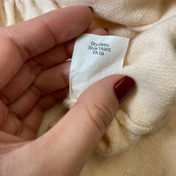 J.Crew Pink Coquette Wool and Cashmere Blend Sweater Size XS Ballet Boho - Picture 9 of 9